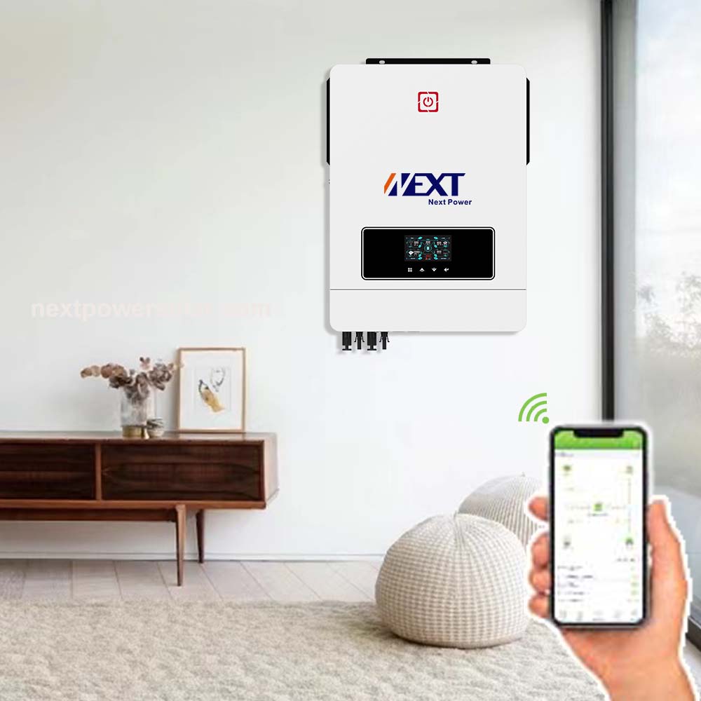 On/Off-Gitter-Solarwechselrichter MAX DUAL PV 10,2 kW 160 A MPPT Solarwechselrichter für Heimenergiesysteme