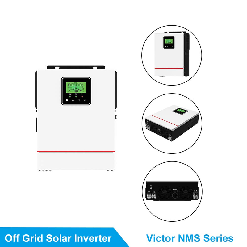 Neuer 20–150 V PV-Eingang, reiner Sinuswellen-Off-Grid-MPPT-Solar-Wechselrichter, 1000 W, 12 V, funktioniert mit Batterien