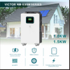 Integriertes Design Energiesysteme 1 kW 1,5 kW netzunabhängige Solarwechselrichter-Konstantspannungstechnologie schützt den Stromkreis
