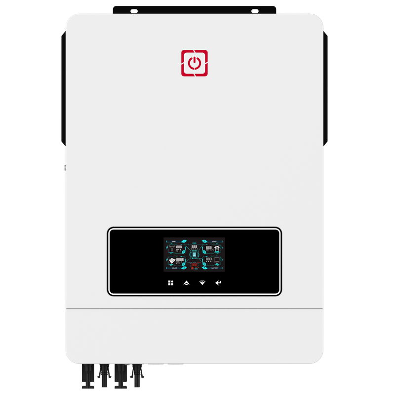 Factory Victor Max Series On/Off-Grid-Solarwechselrichter 10,2 kW, zwei PV-Eingänge, 160 A Mppt, zwei Ausgänge 