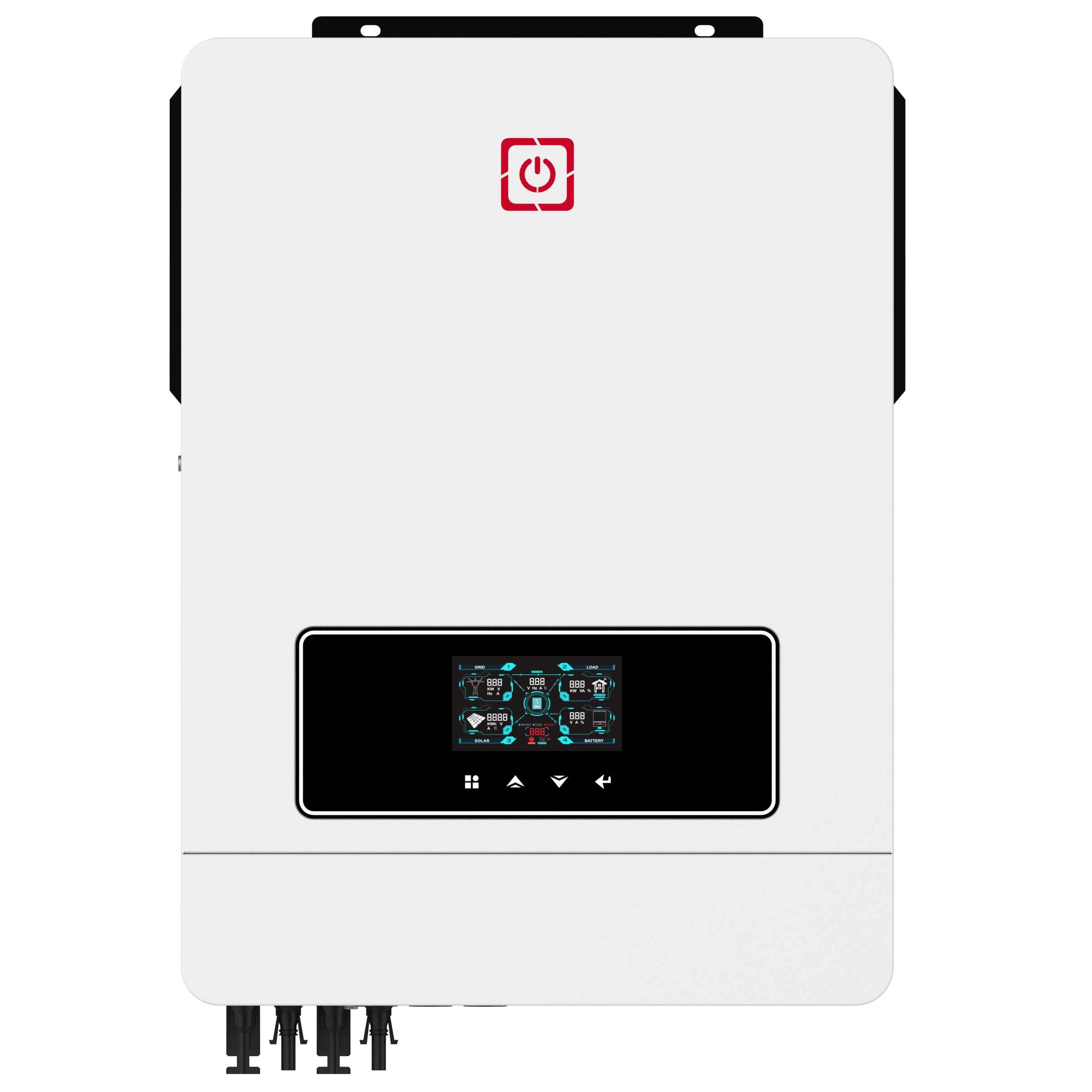 NEXT Victor Max-Serie, 10,2 kW, Dual-PV-Eingänge, 160 A Mppt, Dual-Ausgänge, On/Off-Grid-Solarwechselrichter