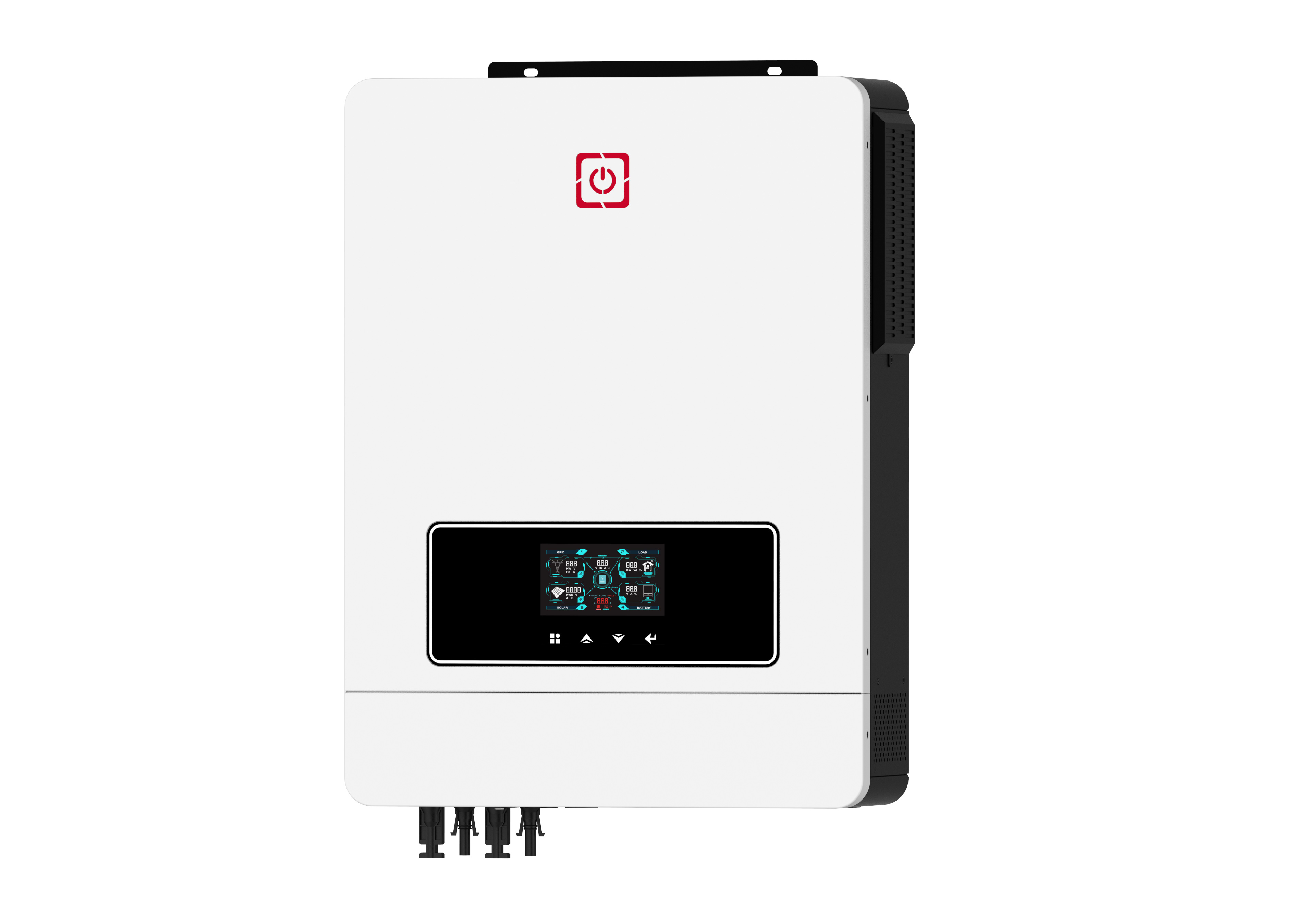 Factory Victor Max Series On/Off-Grid-Solarwechselrichter 10,2 kW, zwei PV-Eingänge, 160 A Mppt, zwei Ausgänge 