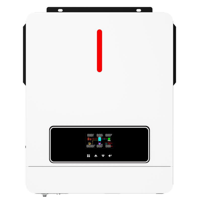 60-500 VDC PV-Eingang 120 A MPPT-Controller AC-Ausgangsspannung 120 VAC Dual-Ausgang 3,6 kW/5 kW Hybrid-Solarwechselrichter