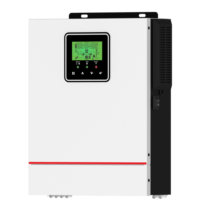  1200VA 800W 12V 40A MPPT Eingebauter PV 20-150VDC Kleiner reiner Sinuswellen-Solarwechselrichter